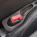 2Pcs Car Seat Gap Filler Seat Crevice Storage Box Bag between Seats Console Organizer Decoration Interior Auto Accessories