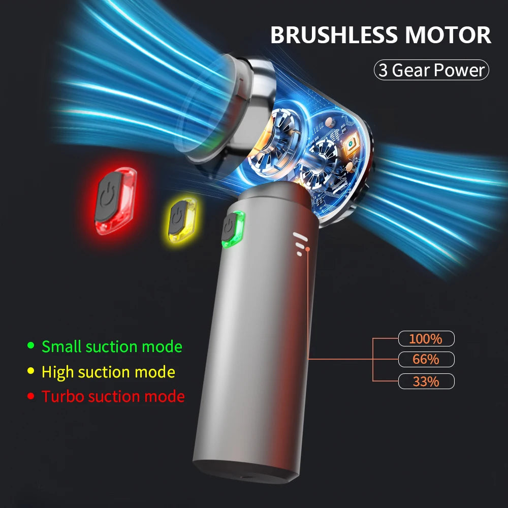 985000PA Car Vacuum Cleaner Portable Wireless Strong Suction Car Cleaner Cleaning Machine Mini Car Vacuum Cleaner