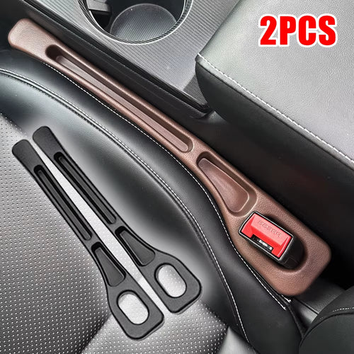 2Pcs Car Seat Gap Filler Seat Crevice Storage Box Bag between Seats Console Organizer Decoration Interior Auto Accessories